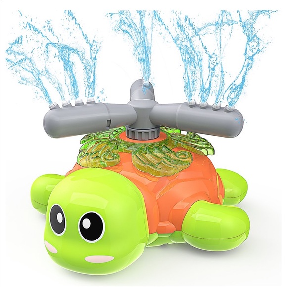 NEW SPLASH Turtle Water Outdoor Yard Sprinkler - Picture 2 of 6